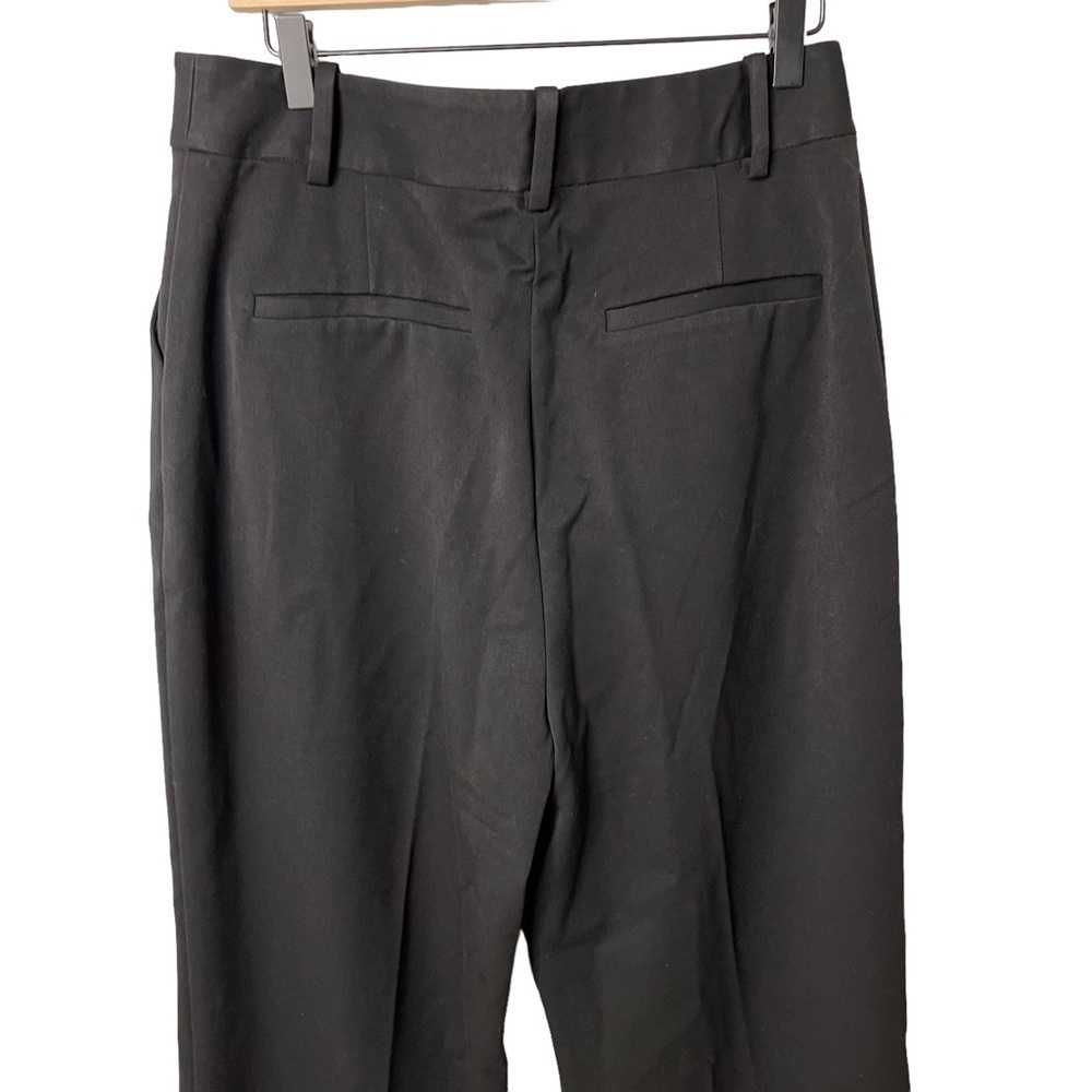 Favorite Daughter The Favorite Pant Black Size 12 High Waist Wide Leg FEWOPP8505 - Picture 6 of 10